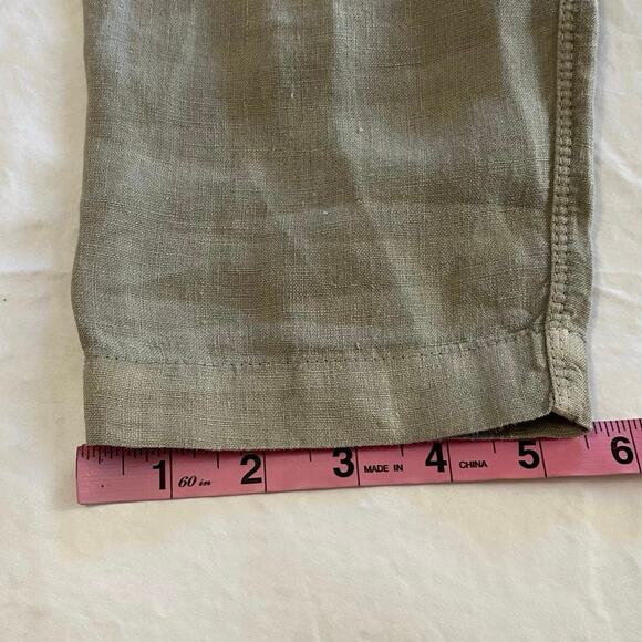 James Perse Patch Linen Pants Women’s Size 0 / XS Minimalist Lagenlook - Picture 6 of 7